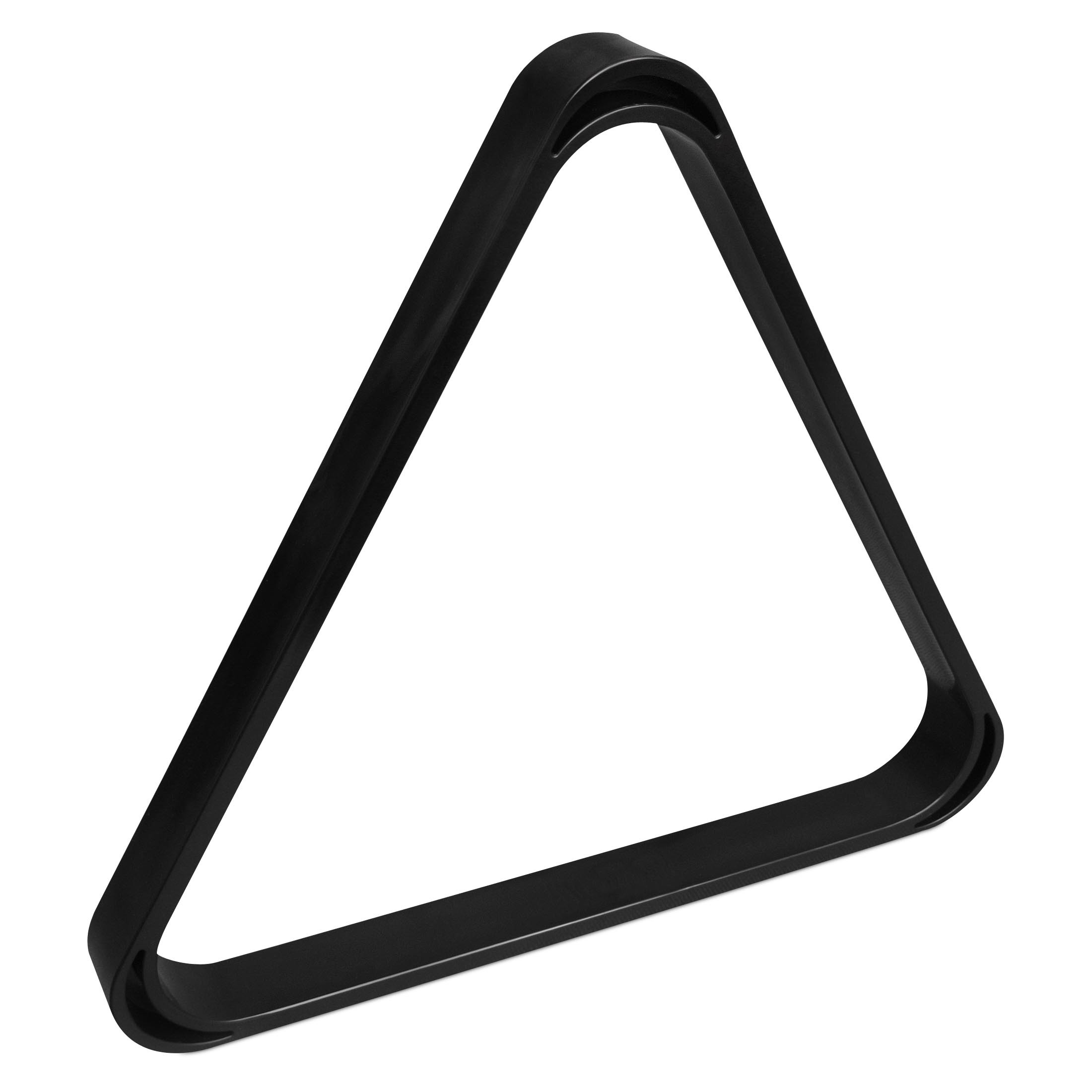 Треугольник Rus Pro пластик черный 68 мм